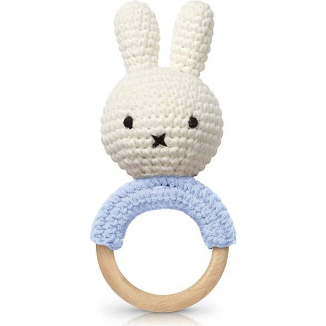Miffy Teether Pastel Blue With Music