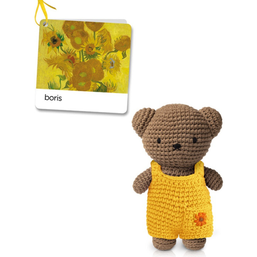 Boris and his Sunflower Overall - Dolls - 1