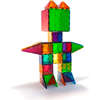 Magna-Tiles Clear Colors 100-Piece Set - STEM Toys - 3