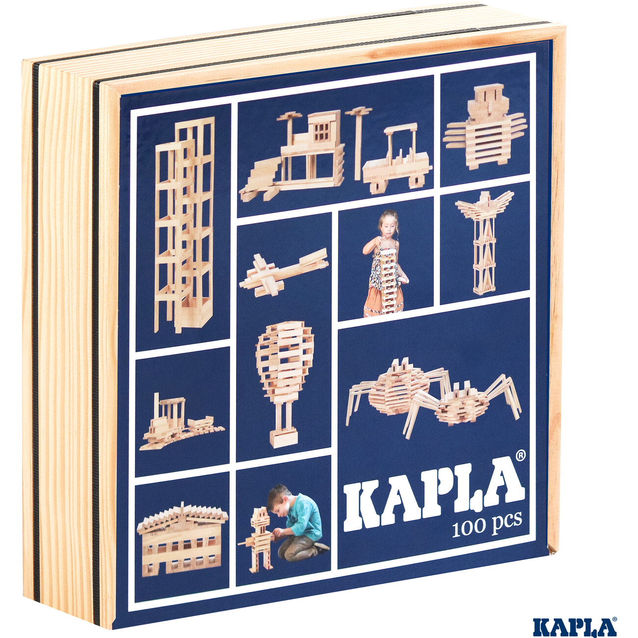 KAPLA 100 Case - KAPLA Building Toys | Maisonette