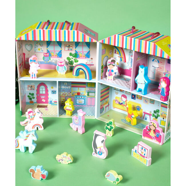 Rainbow Fairy Portable Dollhouse - Dollhouses - 3