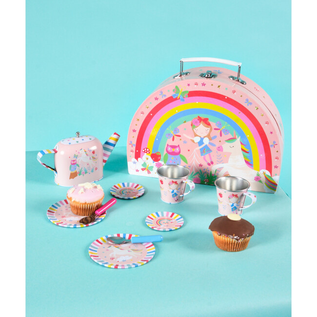 Rainbow Fairy Tin Tea Set