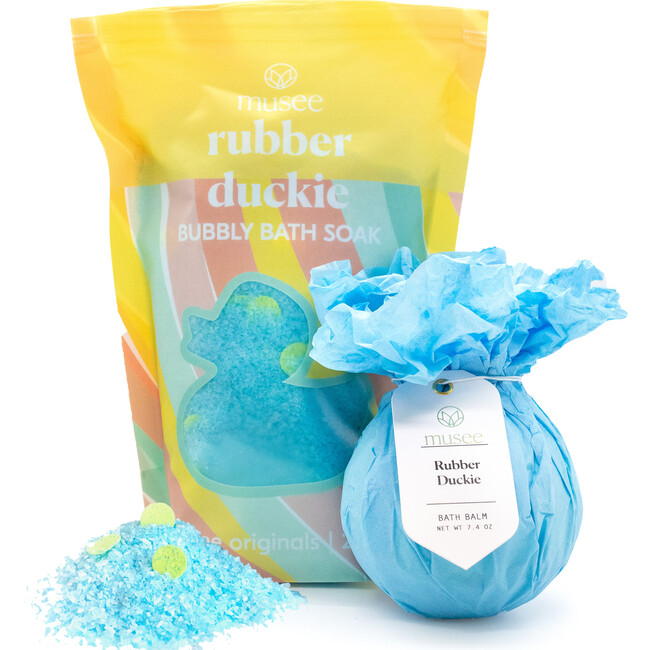 Rubber Duckie Bath Balm & Soak Duo