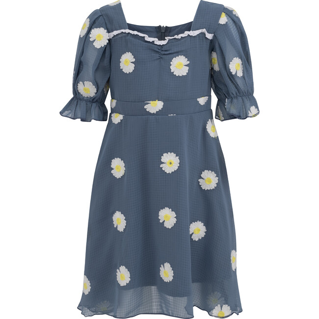 Mini Daisy Embroidered Dress - Dresses - 1