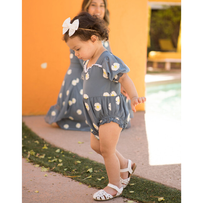 Baby Daisy Embroidered Romper - Onesies - 3