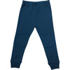 Rib Merino Wool Long Johns, Fjord - Loungewear - 2