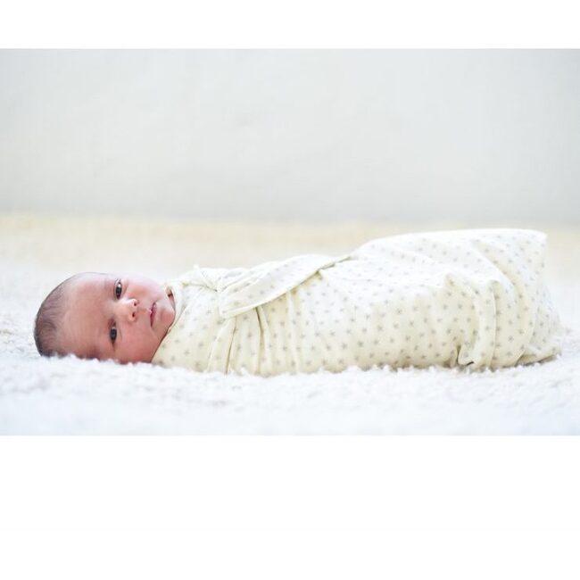 Merino Wool Swaddle Blanket, Windmills - Swaddles - 2