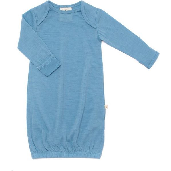 Merino Wool Snuggle Gown, Blue - Sleepbags - 1