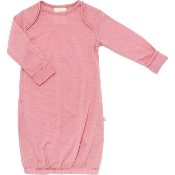 Merino Wool Snuggle Gown, Rose Tan - Onesies - 1