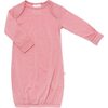 Merino Wool Snuggle Gown, Rose Tan - Onesies - 1 - thumbnail