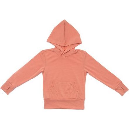 The All Season Merino Wool Hoodie, Sunset Orange - Sweatshirts - 1