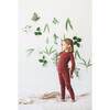 Merino Wool Long Johns, Rust Stripe - Loungewear - 3