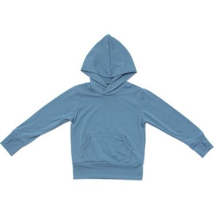 The All Season Merino Wool Hoodie, Ocean Blue - Sweatshirts - 1