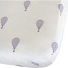 Merino Wool Crib Sheet, Hot Air Balloons - Crib Sheets - 1 - thumbnail