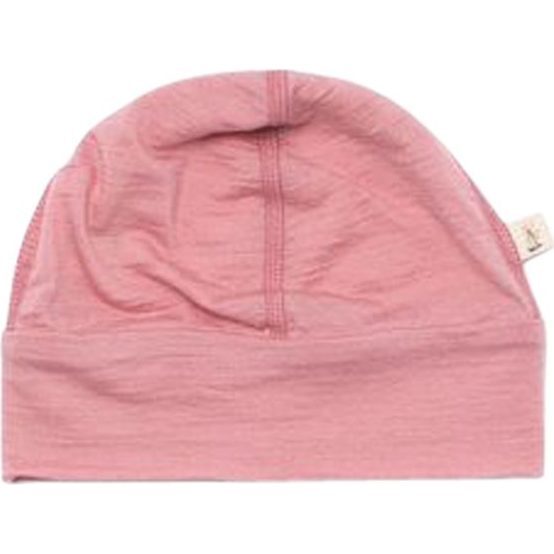Merino Wool Beanie, Rose Tan - Hats - 1