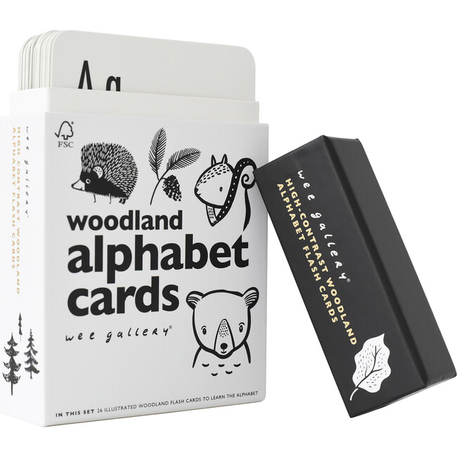 Woodland Alphabet Cards - Developmental Toys - 1