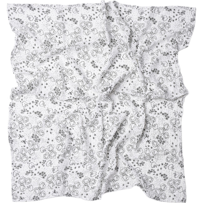 Muslin Swaddle, Bunnies - Swaddles - 2