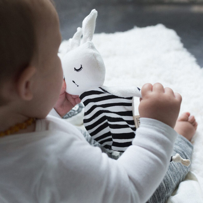 Stripes Cuddle Bunny - Developmental Toys - 2
