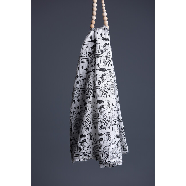 Muslin Swaddle, Wild - Swaddles - 2