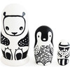 Nesting Dolls, Black and White Animals - Games - 1 - thumbnail