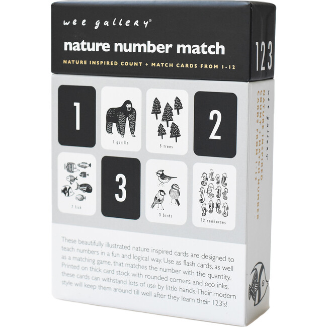 Nature Number Cards - Developmental Toys - 4