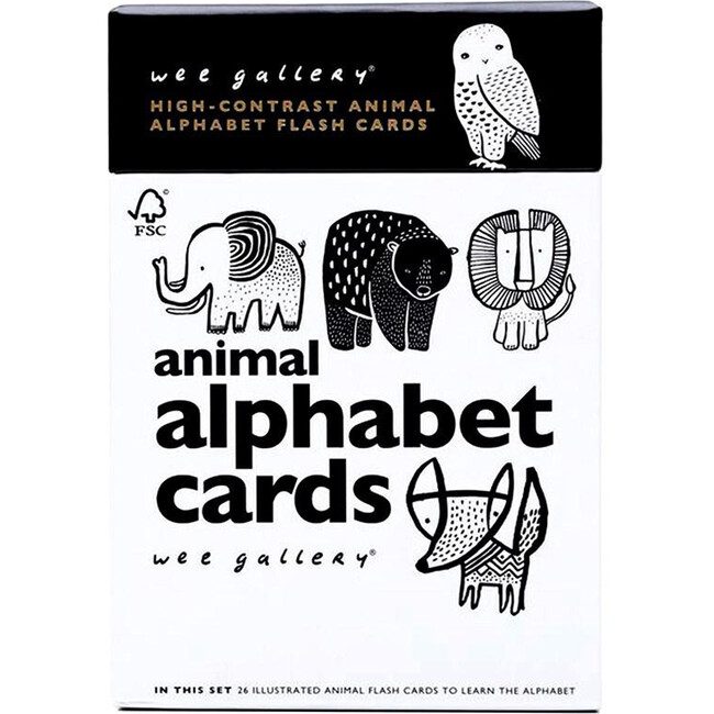 Animal Alphabet Cards - Developmental Toys - 1