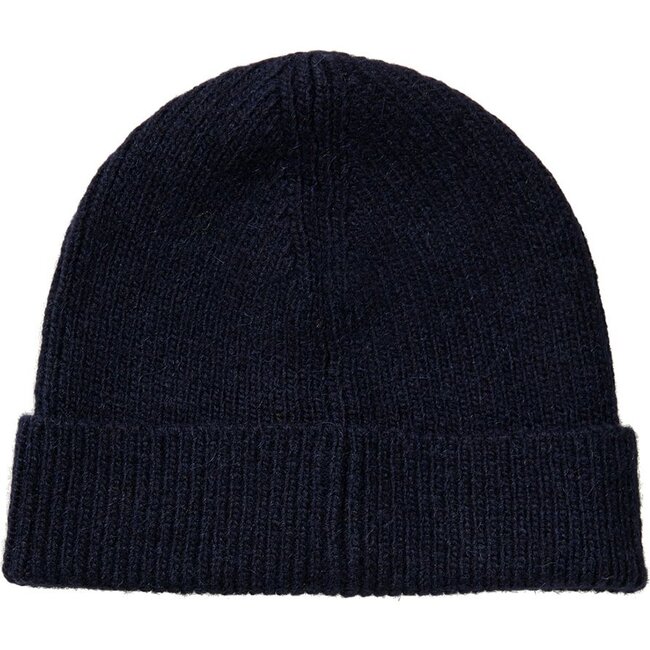Logo Beanie, Navy - Hats - 2