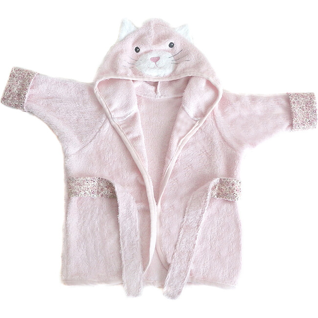 Baby Bath Robe, Kitty - Robes - 1 - zoom