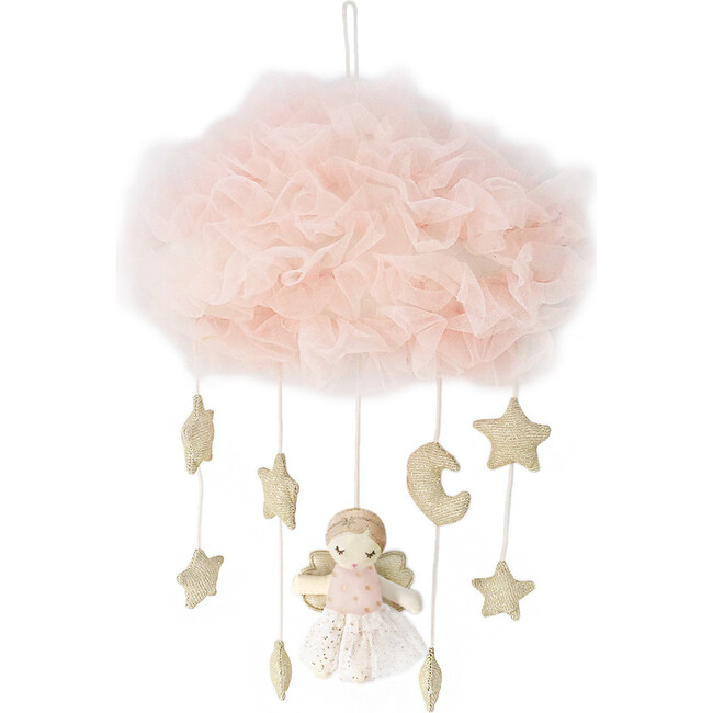 Pink Angel Celestial Mobile