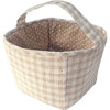 Fabric Basket, Tan - Storage - 1 - thumbnail