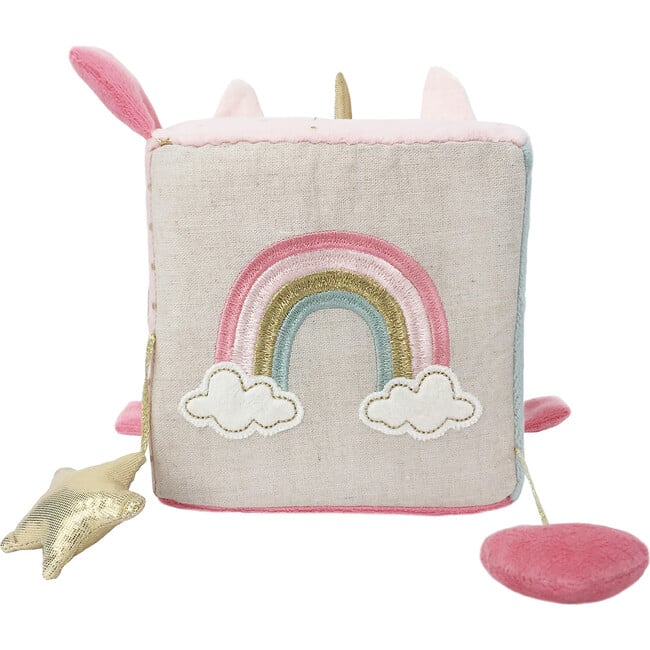 Unicorn Activity Cube - Plush - 3