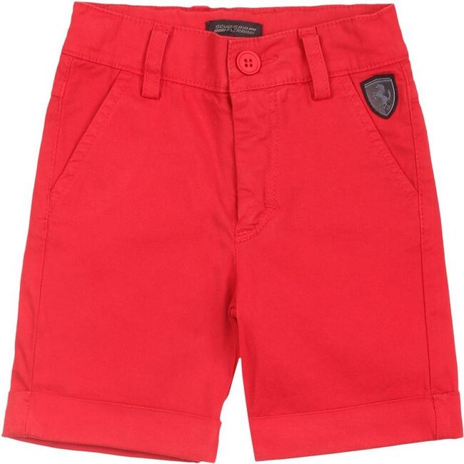 Logo Shorts, Red