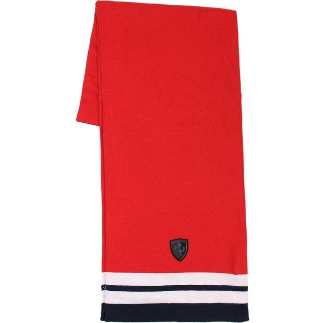 Logo Scarf, Red