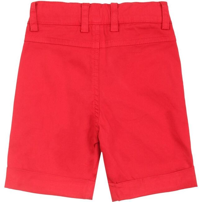 Logo Shorts, Red