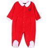 Logo Bodysuit, Red - Rompers - 1 - thumbnail