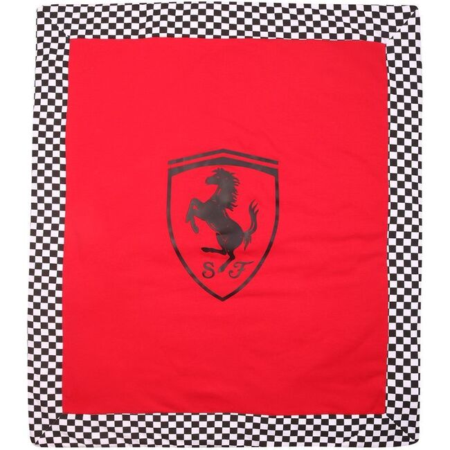 Logo Blanket, Red - Blankets - 1