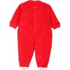 Colorblock Bodysuit, Red - Rompers - 2
