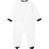 Geo Logo Bodysuit, White - Rompers - 2
