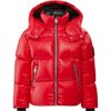 Jesse Down Jacket, Red - Jackets - 1 - thumbnail