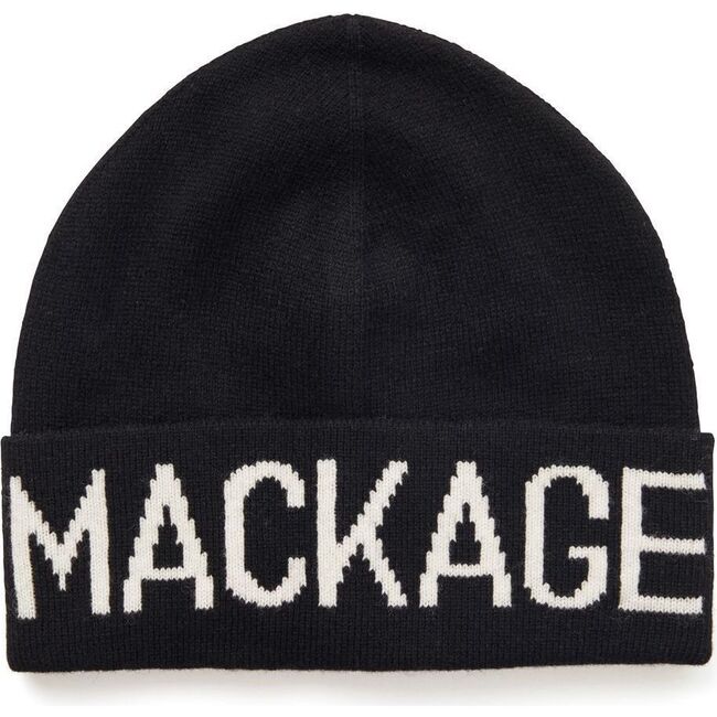 Kiko Knit Logo Hat, Black - Hats - 1