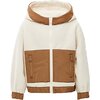Brady Fleece Jacket, Cream - Jackets - 1 - thumbnail