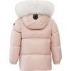 Baby Morgan Hooded Down Jacket, Pink - Jackets - 2