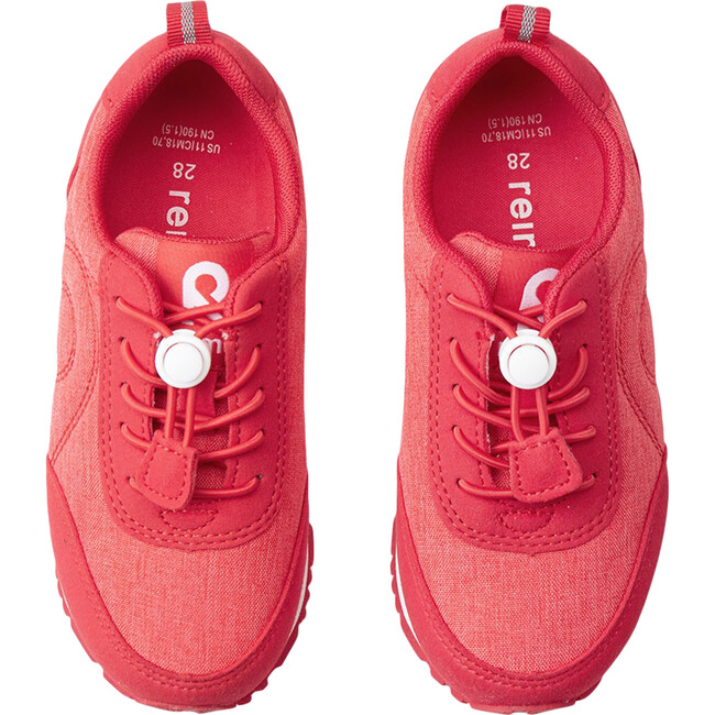 Elege Machine Washable Lightweight Sneakers, Red