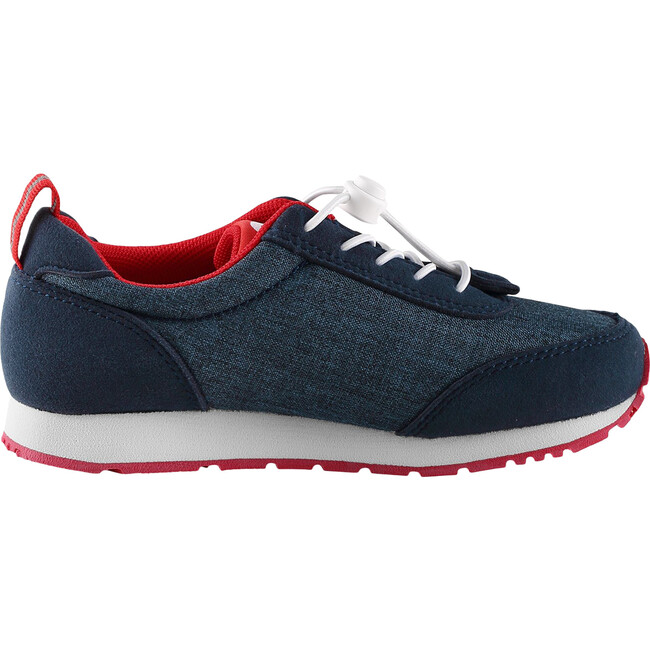 Elege Machine Washable Lightweight Sneakers, Navy - Sneakers - 7