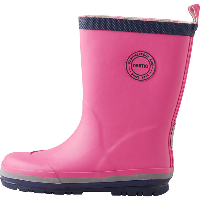 Taika Classic Rubber Rain Boots, Pink