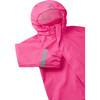 Tihku Waterproof Raincoat and Suspenders Two-Piece Outfit, Pink - Raincoats - 5