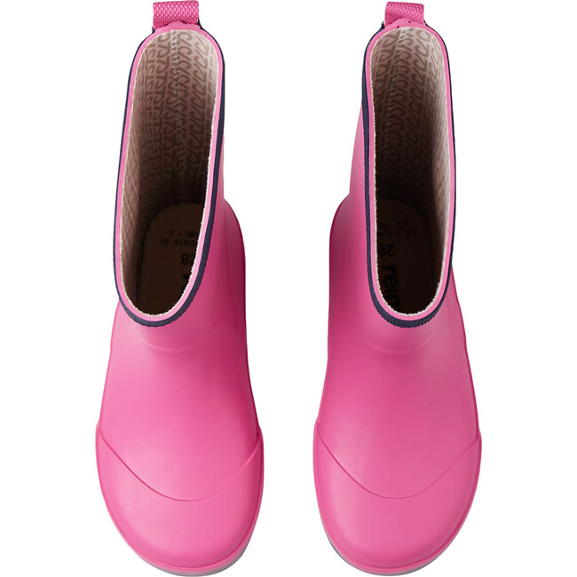 Taika Classic Rubber Rain Boots, Pink - Rain Boots - 4