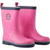 Taika Classic Rubber Rain Boots, Pink - Rain Boots - 5