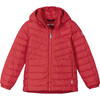 Fern Packable Water-Repellent Light Down Jacket, Red - Jackets - 1 - thumbnail