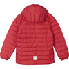 Fern Packable Water-Repellent Light Down Jacket, Red - Jackets - 2